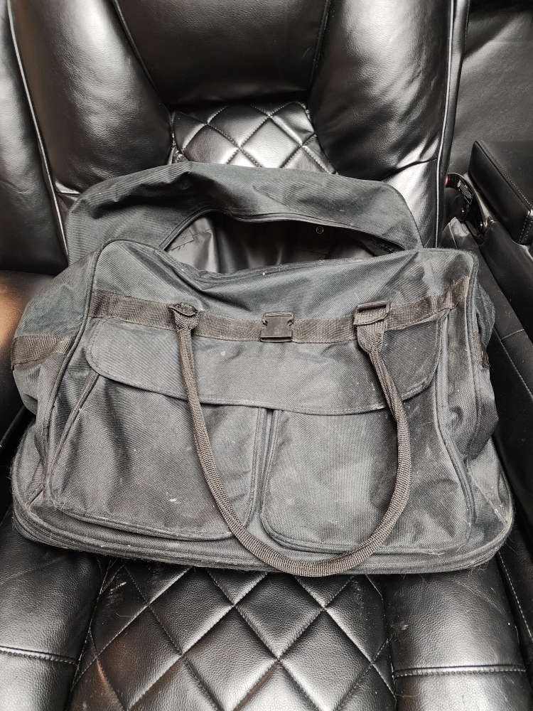 Black Rolling Suitcase