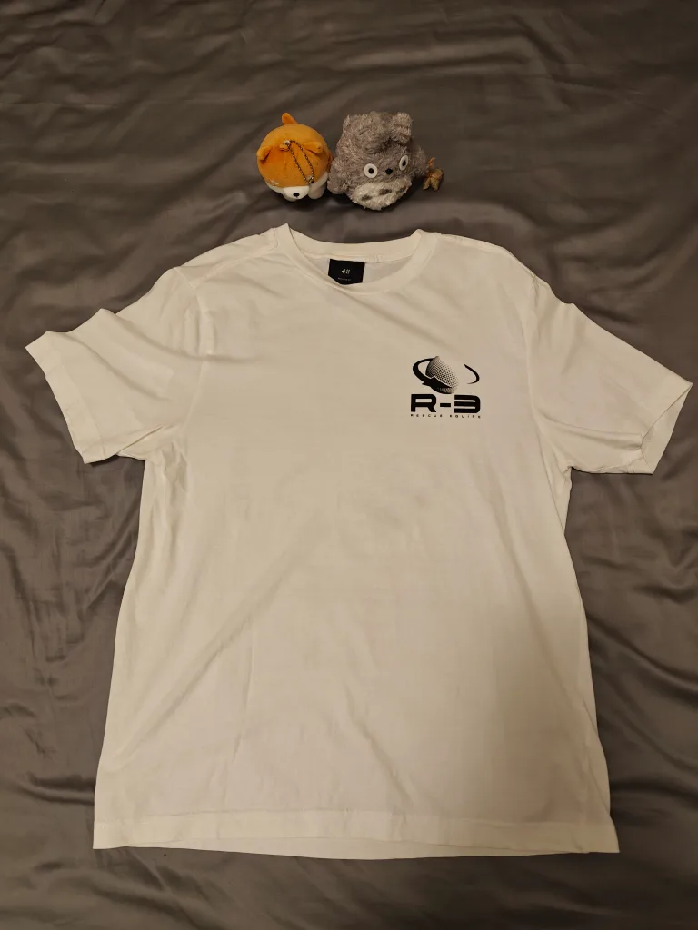 Graphic White Tee - Size S thumbnail