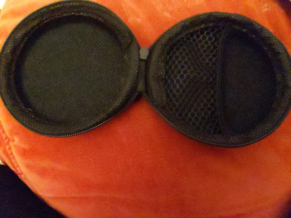 Black Round Carrying Case💚 image indicator(2)