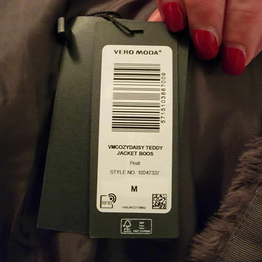 Dark Green Vero Moda Women's High Neck Faux Fur Teddy Jacket image indicator(4)