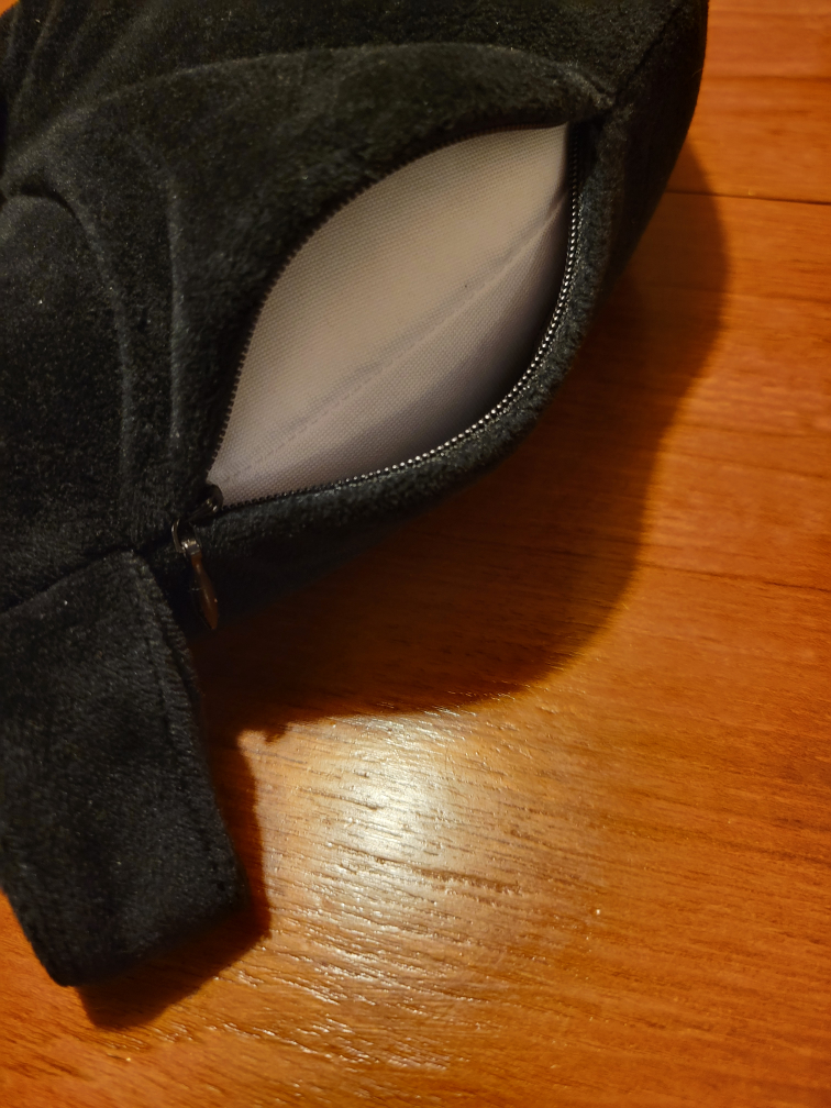 Soft Black Travel Neck Pillow - photo 3