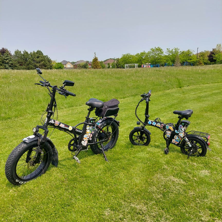 3 Foldable eBikes Bundle - Moving Sale. Only $2200 for ALL!