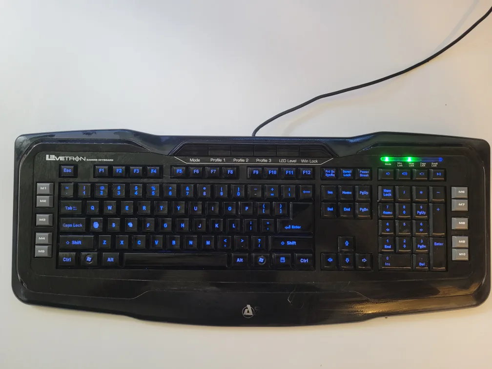🥕 Azio Levetron Gaming Keyboard thumbnail