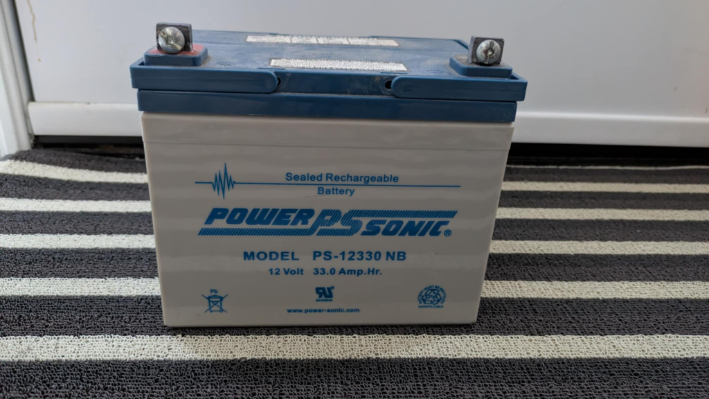 Power-Sonic PS-12330 NB 12V Battery