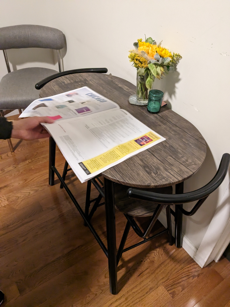 Small Dining Table with Chairs - photo 3