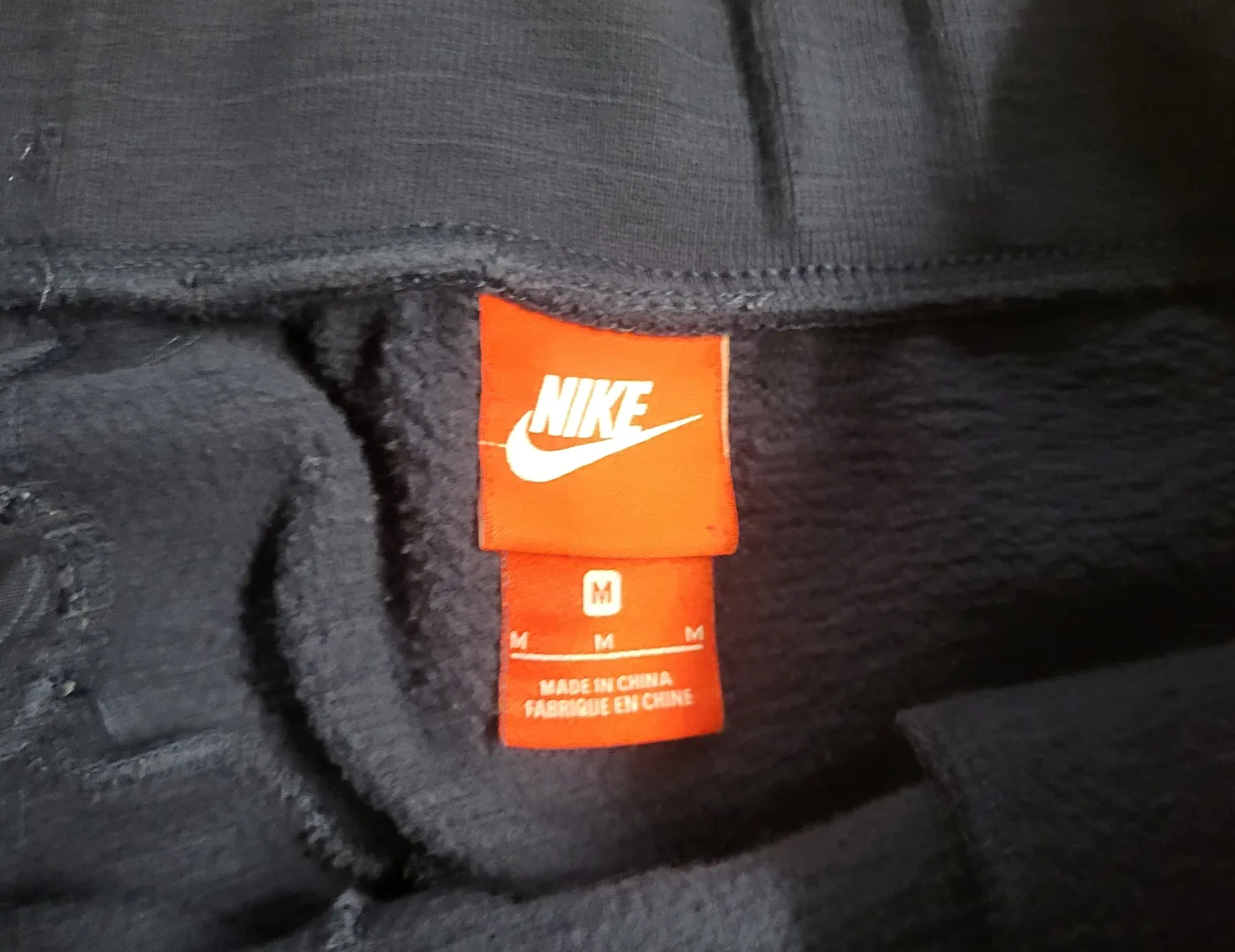 Nike Sportswear Navy Blue Joggers - Size M image indicator(2)