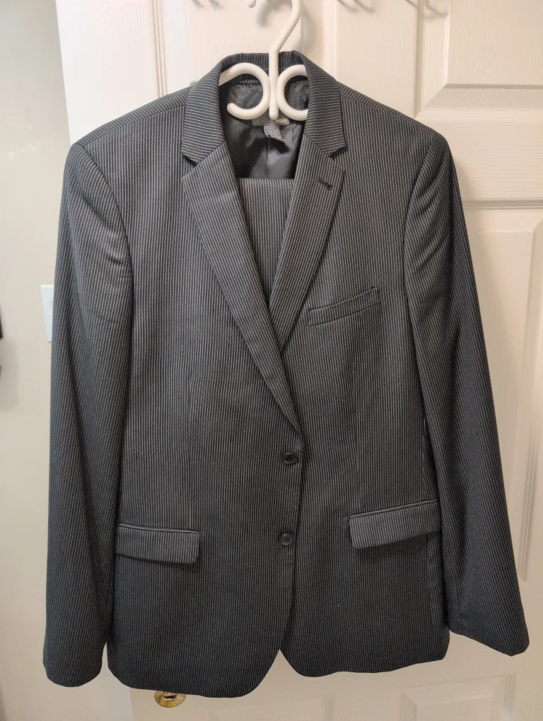 H&M Striped Suit - Size US 44R thumbnail