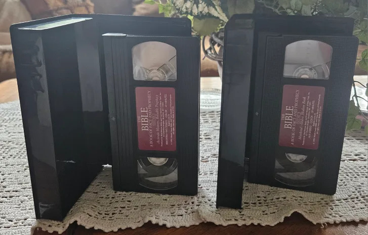 Two-volume VHS set:"The Bible: A Book of Fact and Prophecy" image indicator(6)