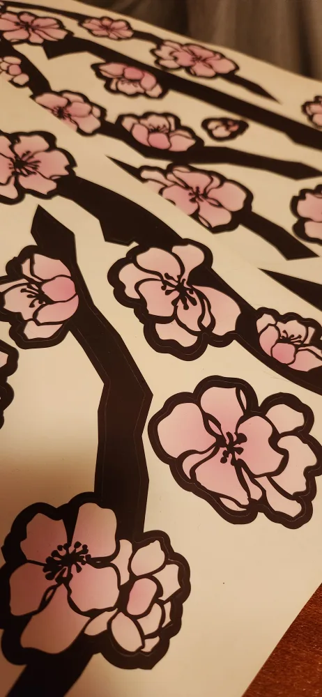 Cherry Blossom Wall Decals freecycle🏆 thumbnail