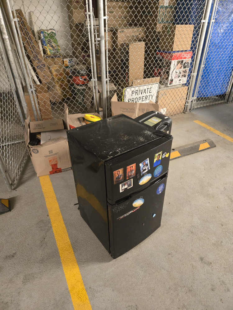 Black Mini Fridge