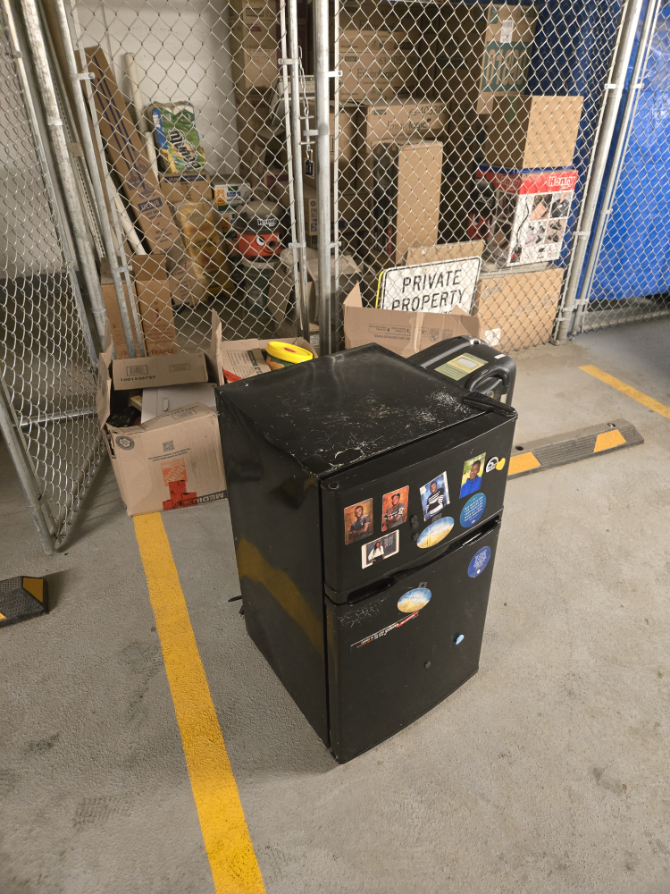 Black Mini Fridge - photo 2