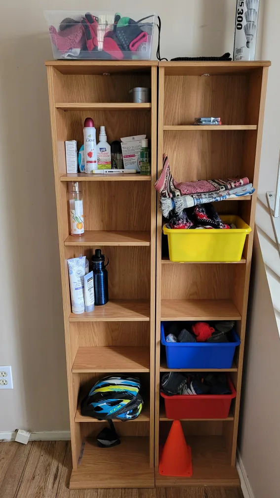 Oak Bookcases (Set of 2) thumbnail