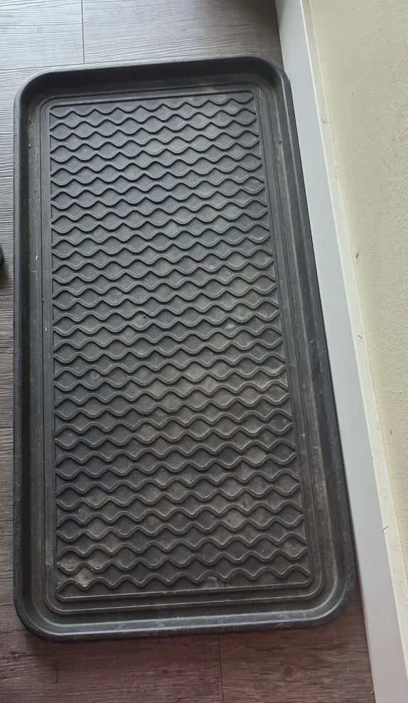 Black Rubber Boot Tray thumbnail