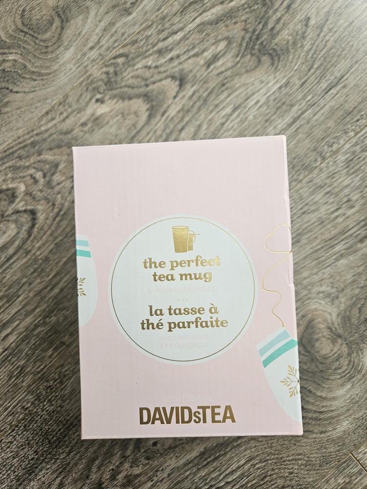 DAVIDsTEA Winter Mug with Infuser and Lid