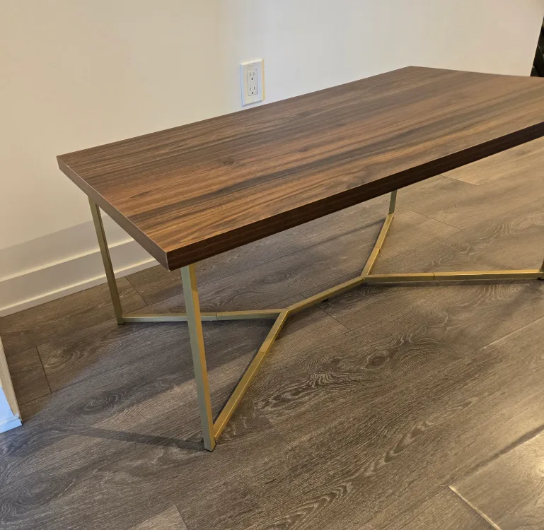 Coffee Table with Gold Legs image indicator(5)