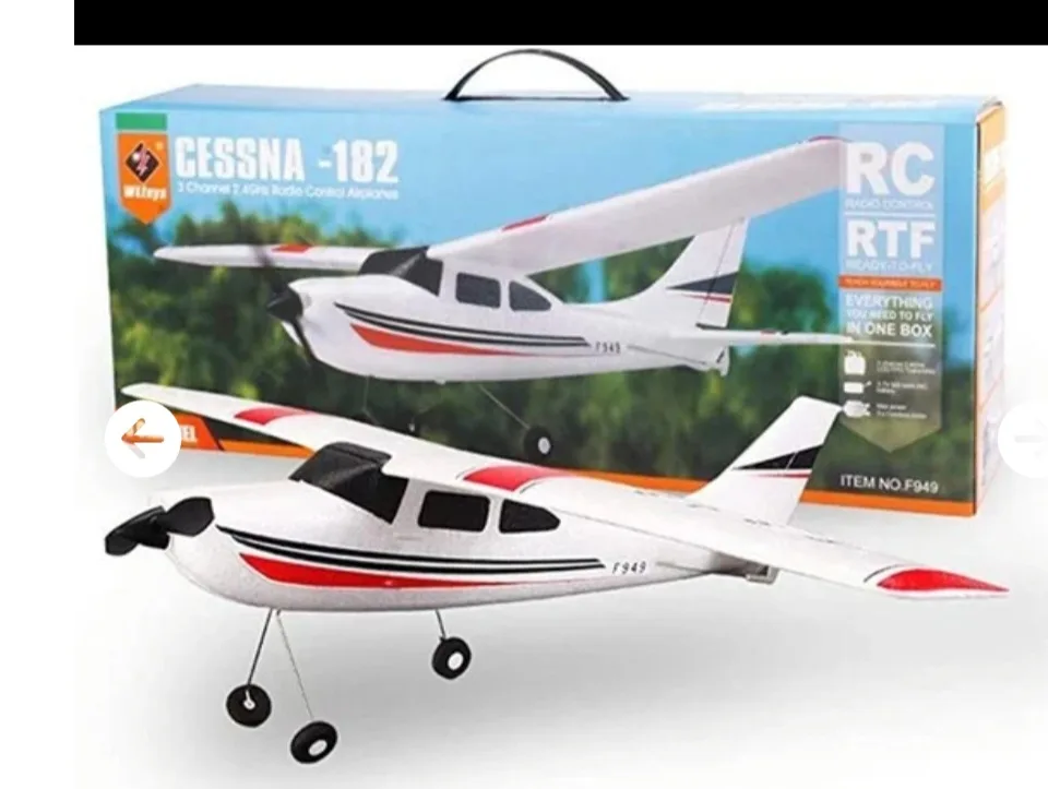 New GoolRC WLtoys F949S RC Airplane 2.4GHz 3-channel thumbnail