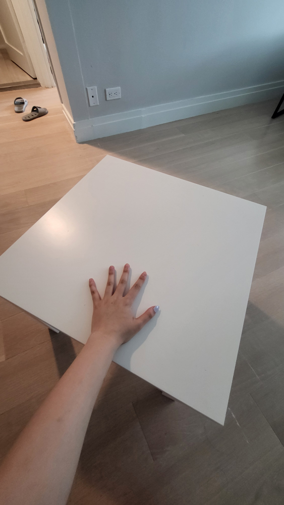 Ikea square table - photo 2