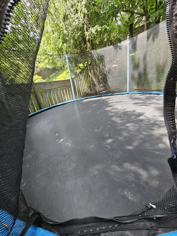 Outdoor Trampoline with Trampoline Slide - photo 4
