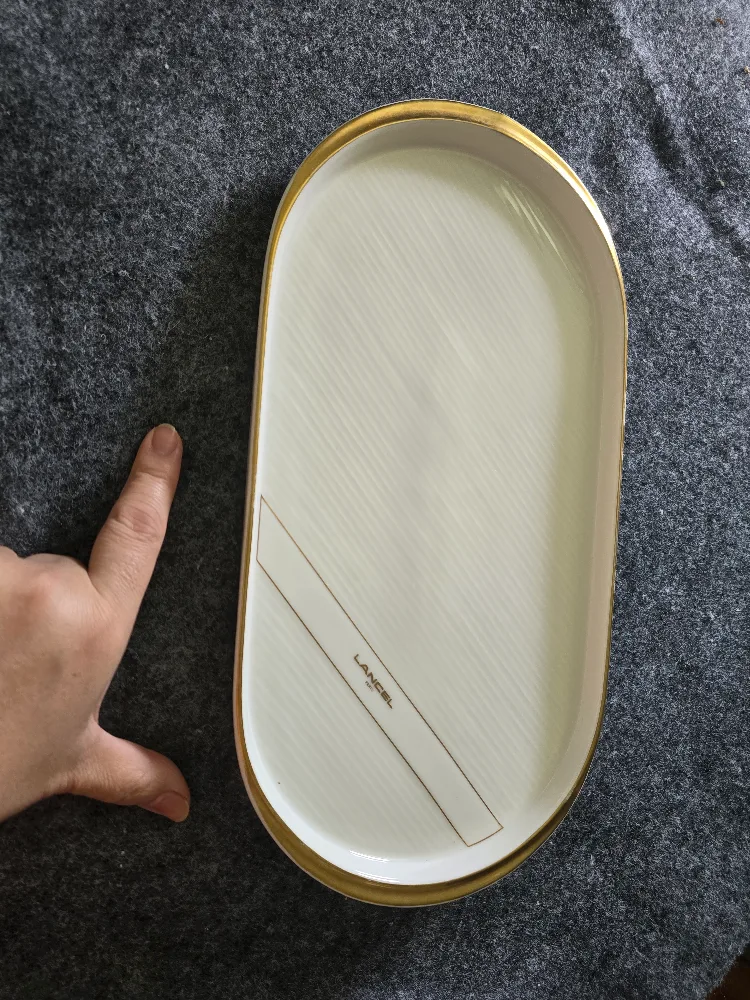 Beautiful Lancel Tray Japan Porcelain French image indicator(4)