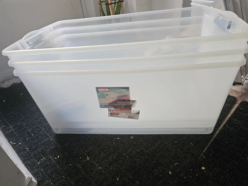 Sterilite 105 Qt Clear Storage Box image indicator(2)