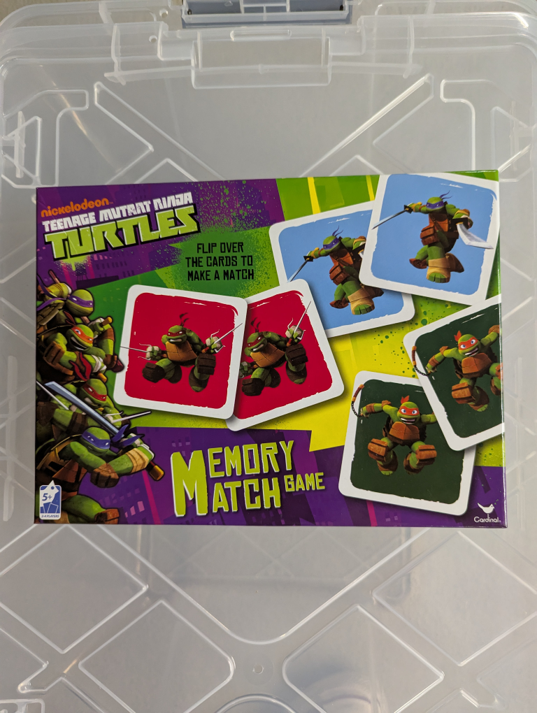 Teenage Mutant Ninja Turtles Memory Match Game