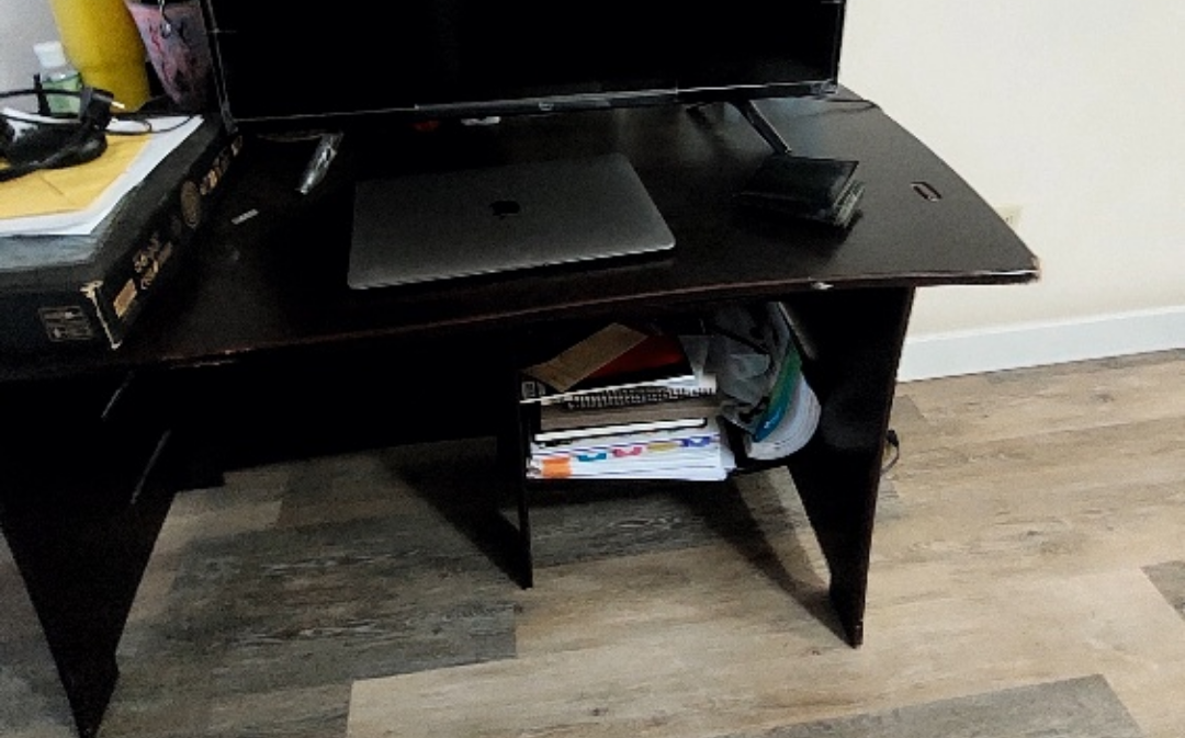 Dark Wood Desk