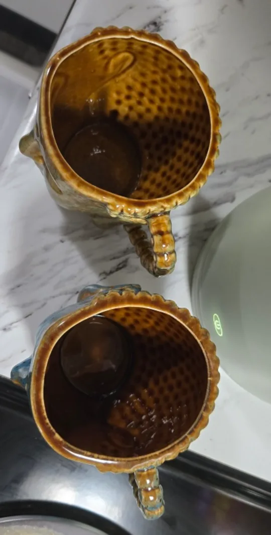 Buddha Face Mugs - Set of Two image indicator(2)