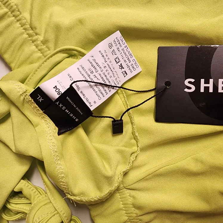 🥕 Neon Green Two-Piece Set image indicator(2)