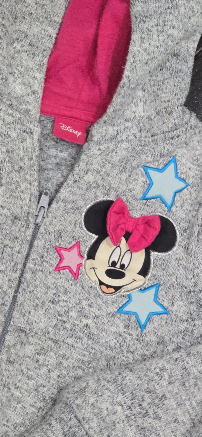 Disney Minnie Mouse Zipper Hoodie Sweater - photo 2