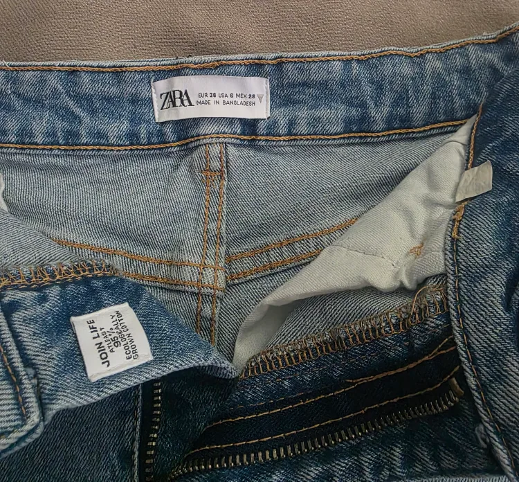 Zara Denim Shorts - Size 6 image indicator(3)