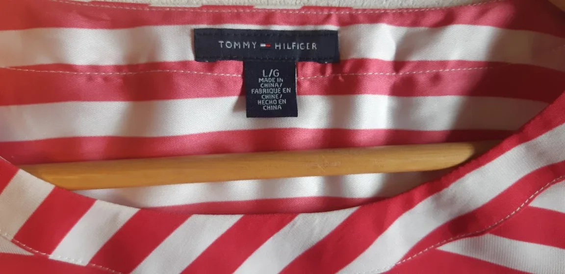 Tommy Hilfiger Striped Blouse - Size L image indicator(2)
