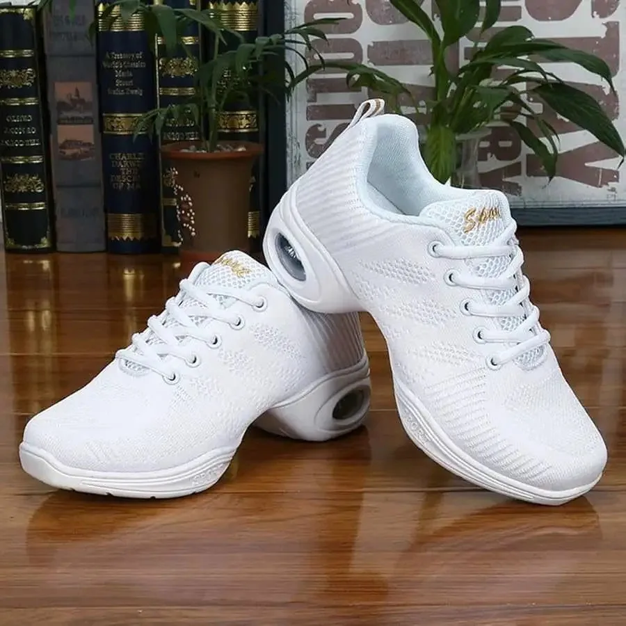 Women's Jazz Air Cushion Dance Sneakers & Walking image indicator(2)