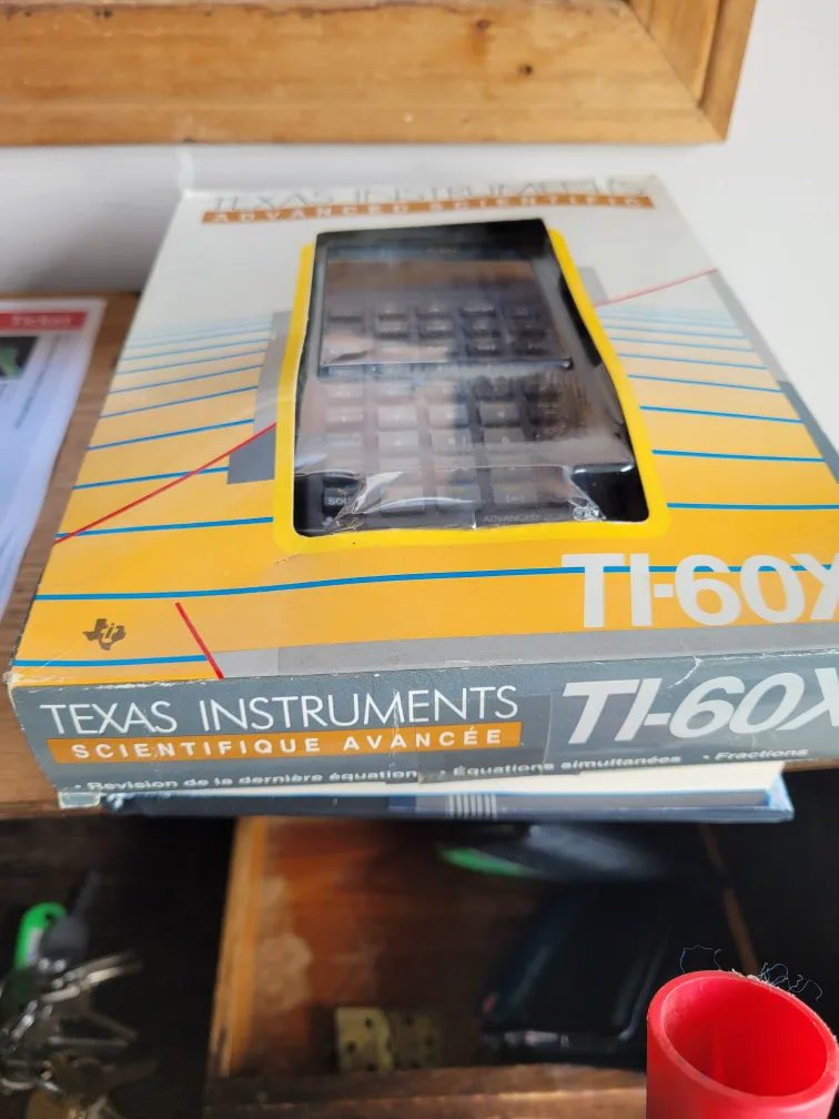 Texas Instruments TI-60X Advanced Scientific Calculator image indicator(2)