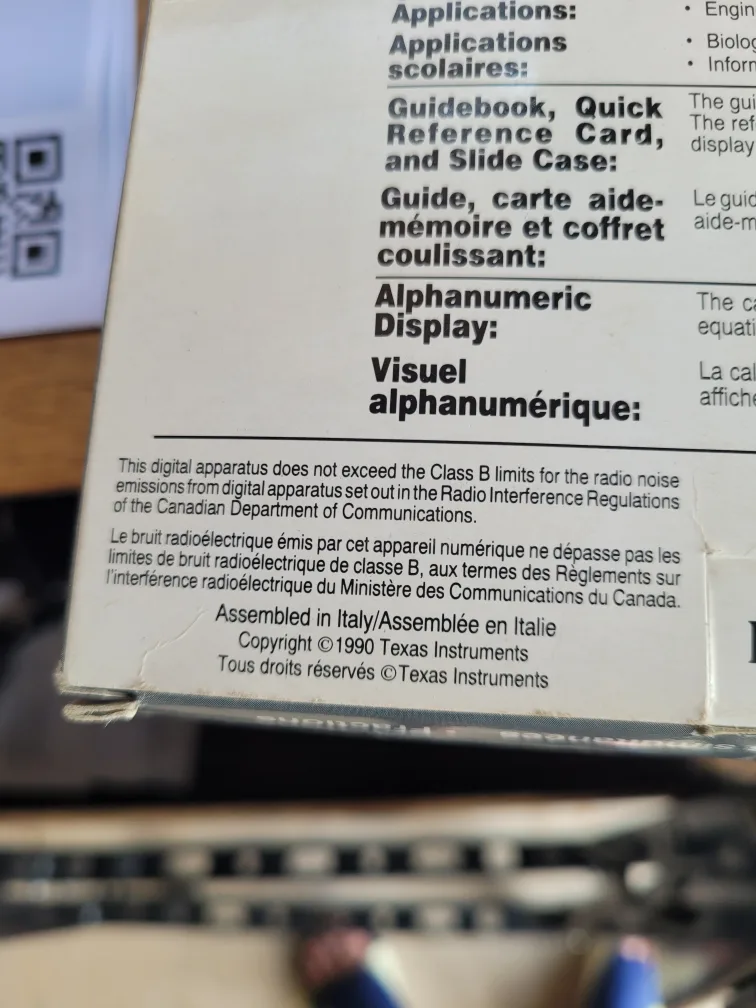 Texas Instruments TI-60X Advanced Scientific Calculator image indicator(4)