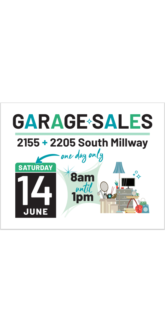 Garage Sale Advertisement