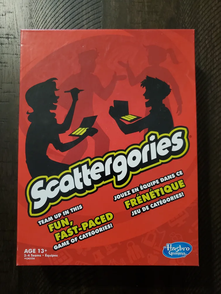 Scattergories Board Game thumbnail