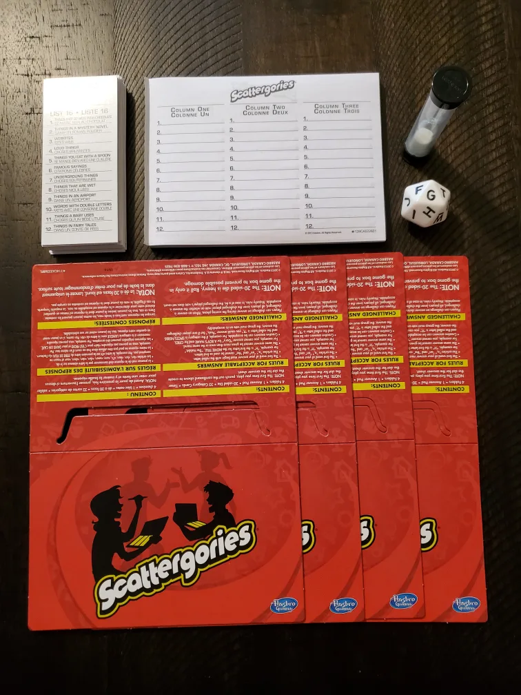 Scattergories Board Game image indicator(3)