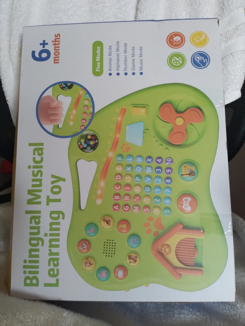 Bilingual Musical Learning Toy