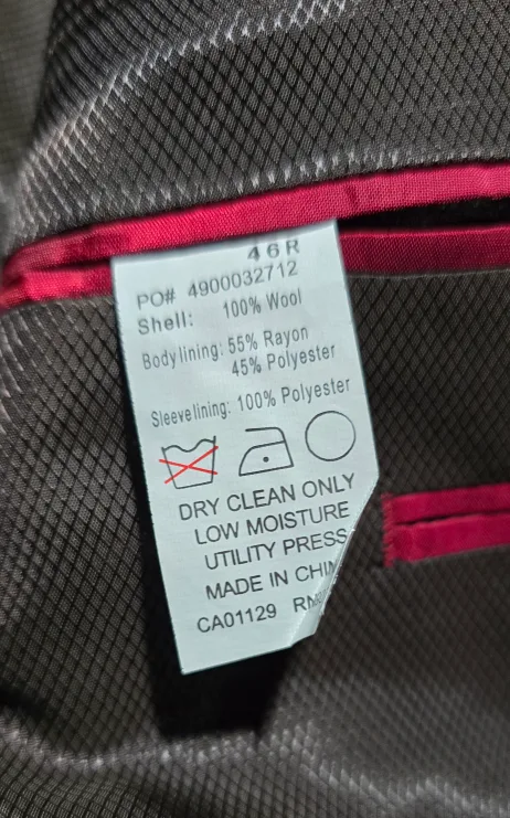 Men's Blazer 46R (New without tags) image indicator(2)