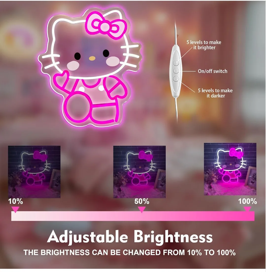 Hello Kitty Neon Sign🥕 image indicator(6)