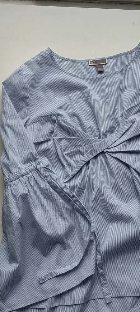 (NEW) Chelsea 28 Striped Blouse image indicator(2)