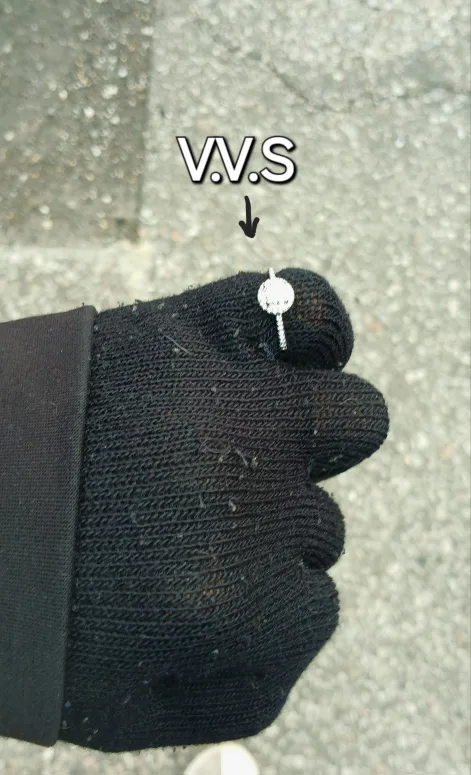 GRA VVS1 silver Ring image indicator(2)