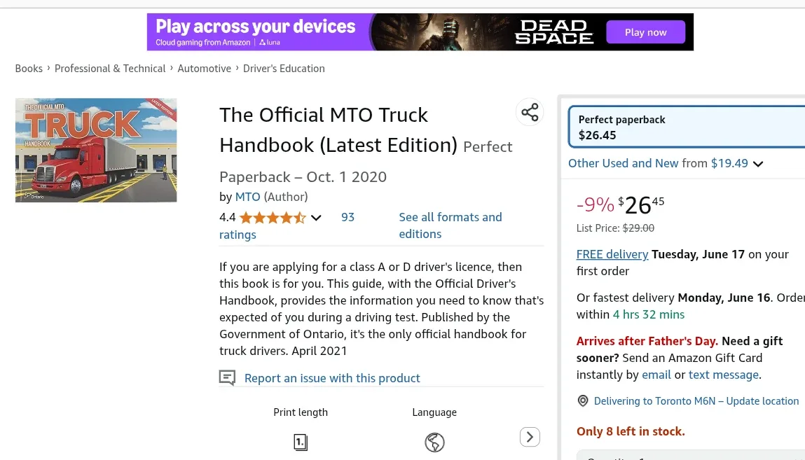 Official MTO Bus & Truck Handbooks image indicator(2)