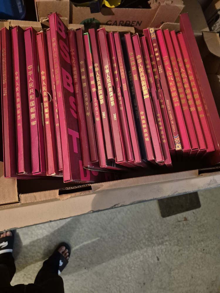 Chinese Stamps Collection annual books