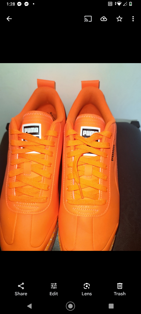 Puma Roma Orange Sneakers - photo 2