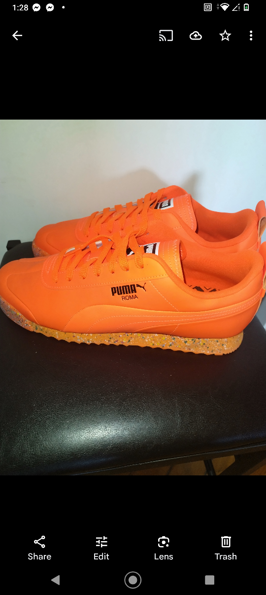Puma Roma Orange Sneakers - photo 3