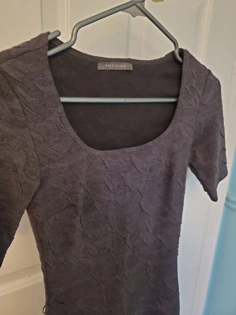 Suzy Shier Dark Grey Dress XS image indicator(2)