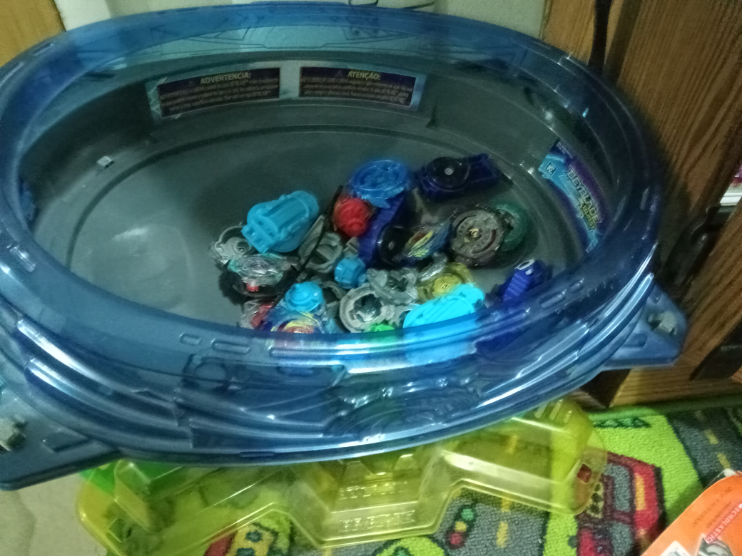 Beyblade Stadiums and Beyblades