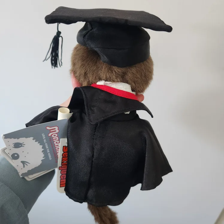 Vintage Monchhichi Graduation Doll image indicator(3)