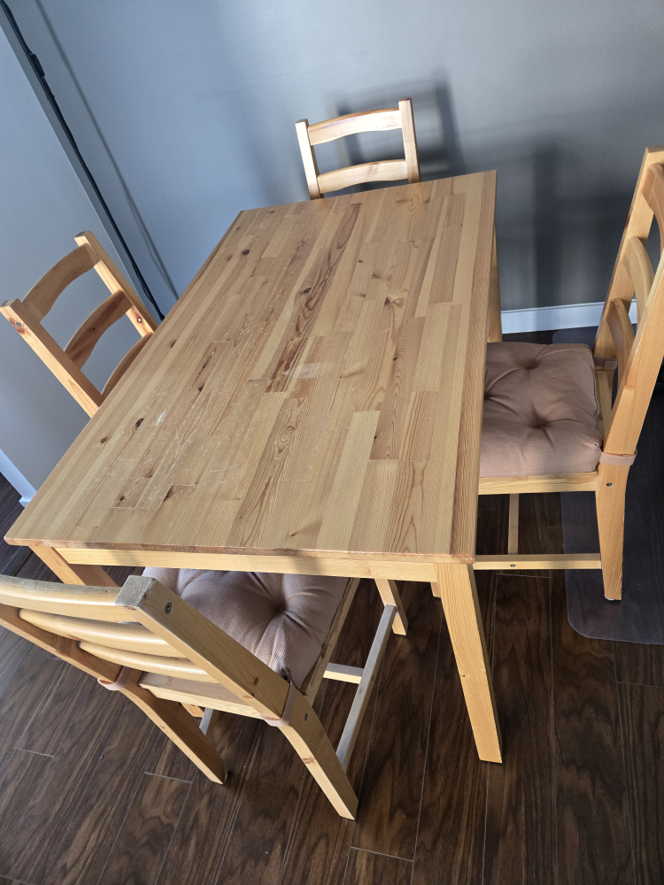 Dining Table and Chairs Set IKEA - photo 2